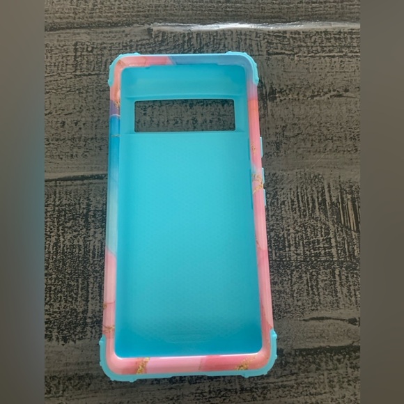 Google Pixel 6 Pro Rancase Pink & Teal Color, NWT - Picture 2 of 2